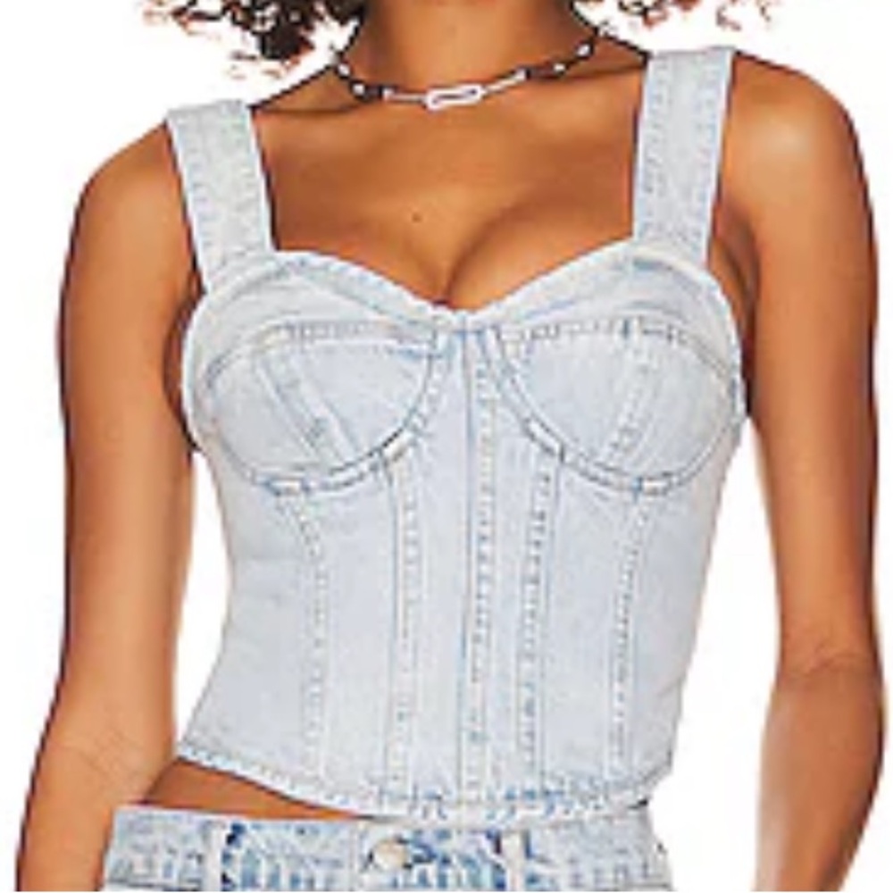 Lovers and Friends Kit Bustier Halter Top